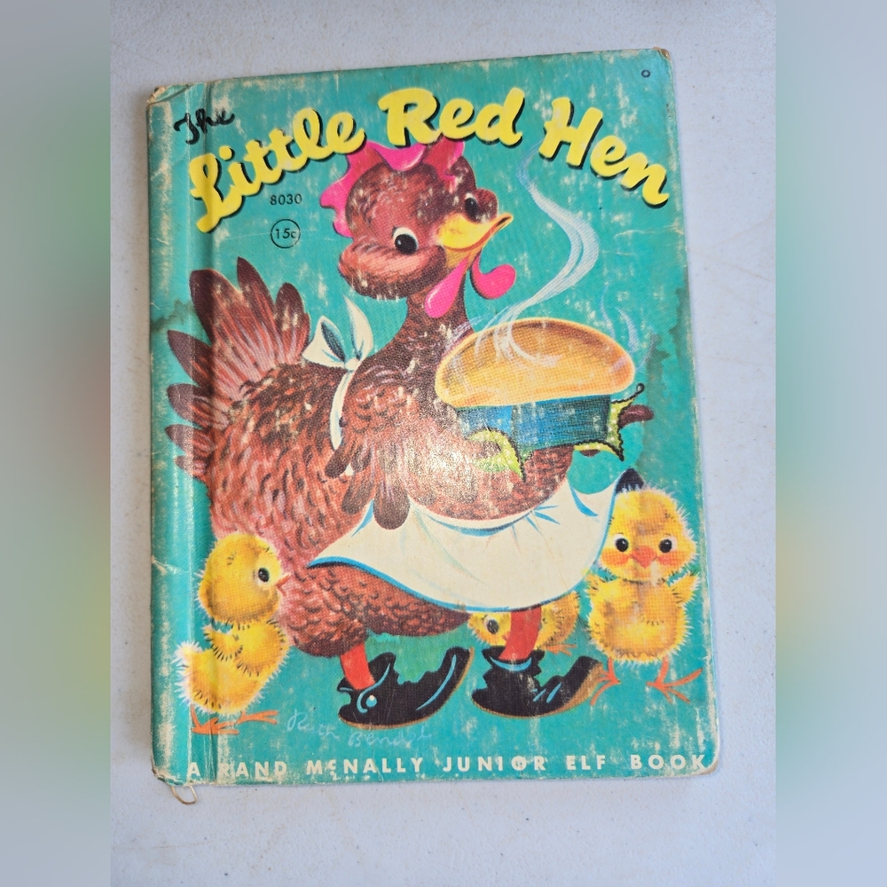 Little Red Hen By Rand McNally Publishing Vintage Book
